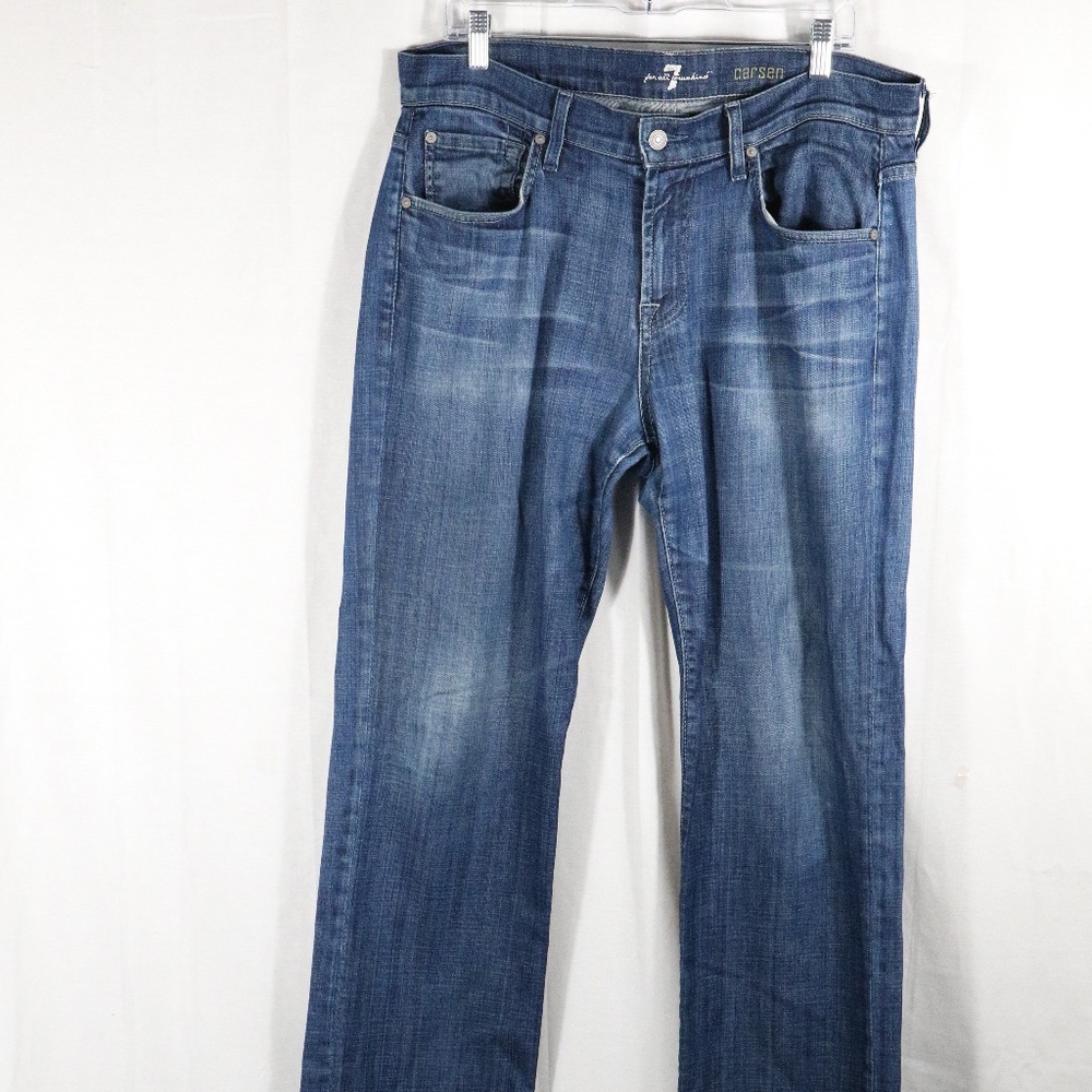 Mens‎ 7 For All Mankind Carsen Jeans Size 34x32